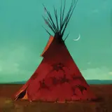 R. Tom Gilleon, Waning Warriors, oil on canvas