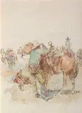 Elling William Gollings, Saddling Up