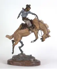 Earle E. Heikka, Morning Frolic, 1933, bronze, 29/36