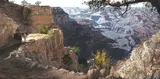 Clark Hulings, Grand Canyon, 1970, oil on canvas
