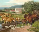 Robert Lougheed, Meeting at the Stream