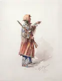 Edgar S. Paxson, Standing Indian