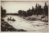 Ogden Pleissner, Salmon Pool