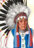 Winold Reiss, Blackfeet Elder
