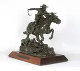 Robert M. Scriver, The Winchester Rider, 1979, bronze, 54/250