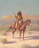 Olaf Wieghorst, San Carlos Apache