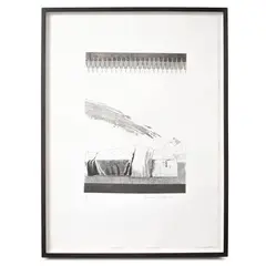 David Hockney, Cold Water about to hit the Prince, etching and aquatint