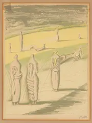Upright Forms by Henry Moore, lithograph, sold Jun 2026