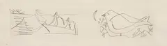Pablo Picasso, Untitled, engraving from 'La Maigre' 1952