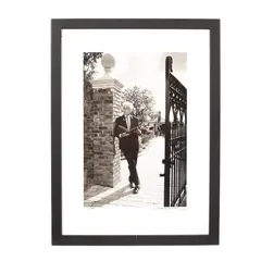 John Swannell, Sir Roy Strong, black and white photograph
