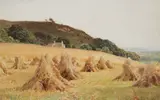 Harold Sutton Palmer, Harvest Time, watercolour