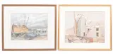 Karl Hagendorn, Larry’s Oyster Smack, watercolour