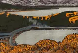 Graham Clarke, St Anthony, lino print