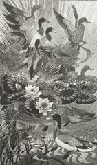 Sudden Movement by Colin See Paynton, woodcut, sold Jan 2026