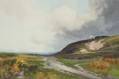 Frederick John Widgery, Extensive Landscape, watercolour