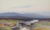 Frederick John Widgery, Ancient Granite Bridge, gouache