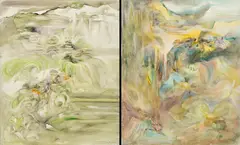 Pierre Graziani, Shellfish, oil on canvas