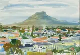 Gerhard Batha, Cape Town, watercolour