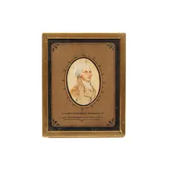 John Smart, Portrait miniature of Captain Richard Burgess RN (1754-1797), watercolour on paper