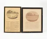 John Wallis, The Laws of the Noble Game of Cricket, engraving