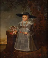 Willem van der Vliet, Portrait of a Young Boy, oil on panel