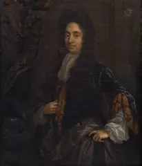 Constantijn Netscher, Portrait of a Nobleman, oil on canvas