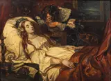 Thomas Jones Barker, The Bride of Death, oil on panel
