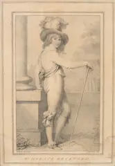 John Condé, Portrait of Mr Horace Beckford, engraving