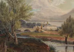 Emily Prinsep, Leamington, watercolour