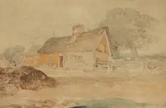 John Sell Cotman, Cottage at Covehithe (c.1804-5), pencil and watercolour on laid paper
