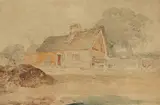 John Sell Cotman, Cottage at Covehithe (c.1804-5), pencil and watercolour on laid paper