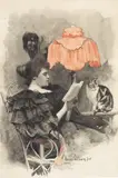 Oscar Wilson, A Good Read, watercolour