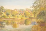 Henry Clark Pidgeon, Compton Wynyates in Summer, watercolour