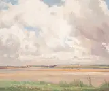 Donald Henry Floyd, The Severn from Newnham, oil on canvas