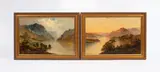 Francis E. Jamieson, Scottish Highland Loch Scenes, oil on canvas