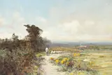 William Bagnall Gelder, An Extensive Landscape, oil on canvas