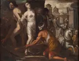 Francesco Rustici, Olindo and Sofronia Freed by Clorinda, oil on canvas
