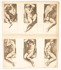 Carlo Cesio, Tres Atlantes, engraving