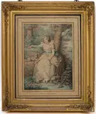 John Condé, Mrs. Fitzherbert, engraving in colours