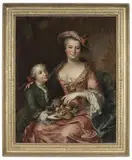 Jean-Baptise Van Loo, Portrait of a Lady, oil on canvas