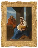 Nicolas Poussin, The Holy Family, oil on canvas