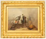 Jean-Louis-Ernest Meissonier, Height of Battle, oil on canvas