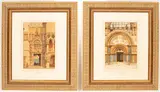 Lemmo Rossi-Scotti, Basilica di San Marco, Porta Maggiore, Venice, watercolour