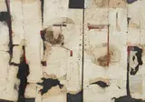Nigel Temple, Fractura Mentis, mixed media with collage