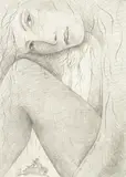 Linda Sutton, Diana and Actaeon, pencil