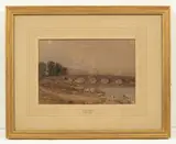 David Cox, Otley Bridge, Yorkshire, watercolour