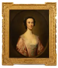 George Knapton, Portrait of Miss Catherine Medley (1723-1787), younger daughter of Thomas Medley Esq., oil on canvas