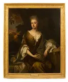 Michael Dahl, Portrait of Julia Butler (died 1777), oil on canvas
