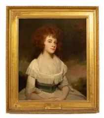 George Romney, Portrait of Anne Evelyn (1767/8-1790), oil on canvas