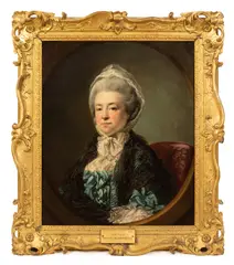 Francis Cotes, Portrait of Anne Robinson (died 1776), wife of Sir Charles Shuckburgh, Bt., oil on canvas